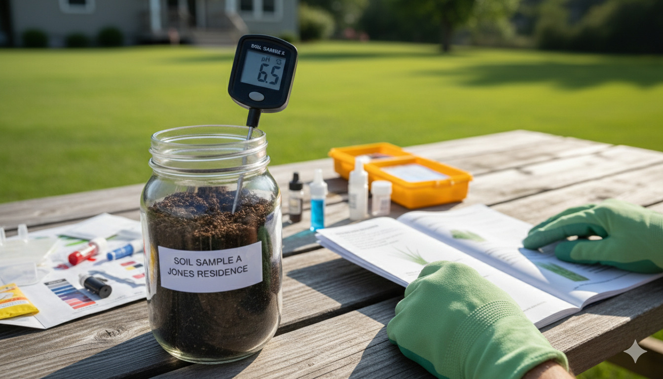 Lawn fertilization and nutrient treatment